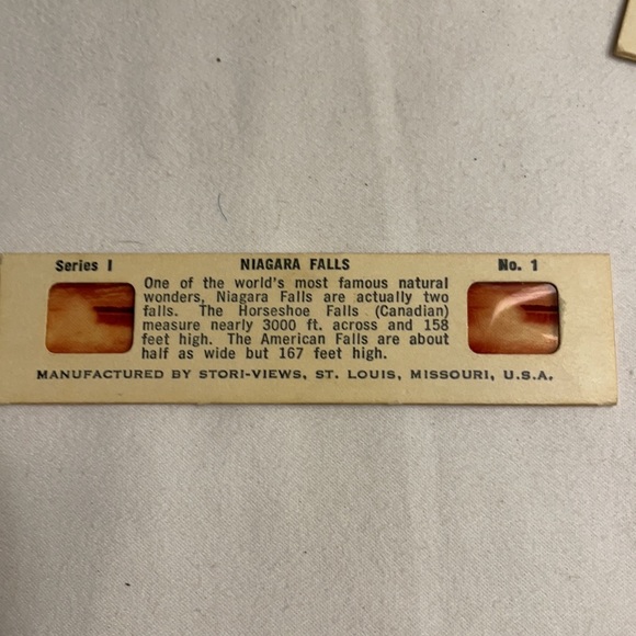 Vintage Stori-Views Stereo Viewer Wonders of World - Picture 5 of 11